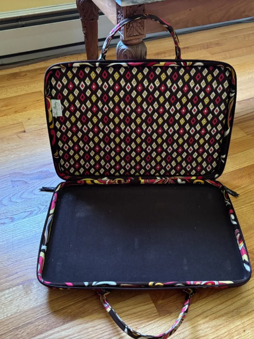 Vera Bradley Hardcase Laptop Bag Vintage